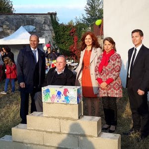 Ceremonial laying of the foundation stone