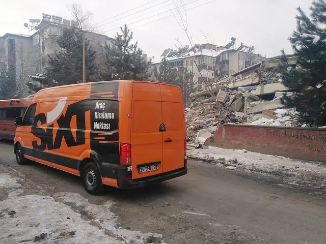 SIXT Turkei Erdbeben